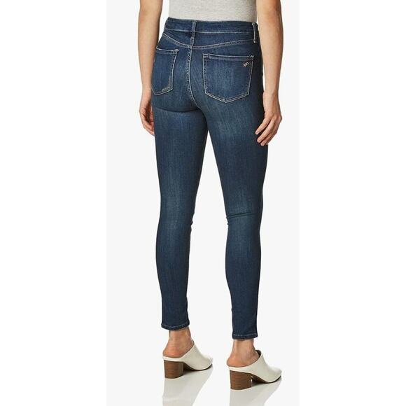 William Rast Sculpted High Rise Skinny Leg Rustic 27 New Wave Fading Jeans - Picture 3 of 8